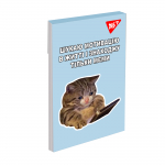 Блокнот YES А7 Щоденний настрій 48 аркушів клітинка