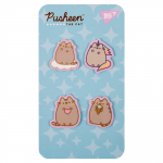 Закладки-стікери Yes Pusheen пластик 80 шт (4х20)