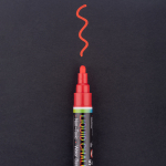 Крейдяний маркер SANTI, червоний, 5 мм, 9шт/туб