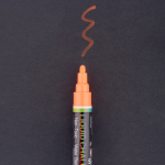 Крейдяний маркер SANTI, помаранчевий, 5 мм, 9шт/туб