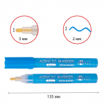 Маркер акриловий SANTI SAC-15 синій 2 мм