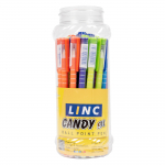 Ручка кулькова LINC Candy 0,7 мм синя