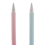 Ручка масляна YES «Unicorns» силікон,  0,7 мм, синя