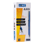 Ручка кулькова LINC AXO 1,0 мм синя