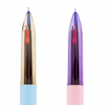 Ручка гелева Yes Vector 0,5 мм автоматична 4 кольори