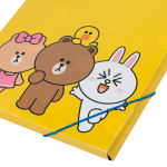 Папка YES A4 на гумці Line Friends