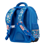 Рюкзак шкільний напівкаркасний 1Вересня S-105 Football синій