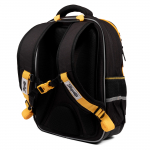 Рюкзак шкільний напівкаркасний 1Вересня S-105 Maxdrift чорний/жовтий