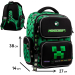 Рюкзак шкільний Yes Minecraft S-101