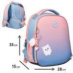 Рюкзак шкільний каркасний Yes Kitten H-100
