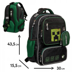 Рюкзак шкільний Yes Minecraft TS-46