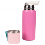Термос Yes Fusion з чашкою, 420 мл, рожевий