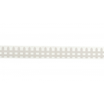Стрічка фігурна самоклеюча паперова, "Огорожа", біла, 1.5 м