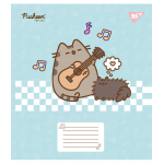 А5+ 12 аркушів Yes Pusheen in music нотний зошит