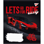 Зошит шкільний Yes Lets go for ride 18 аркушів клітинка