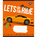 Зошит шкільний Yes Lets go for ride 18 аркушів клітинка