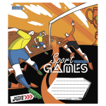 Зошит для записів 1Вересня Sport games 36 аркушів клітинка