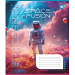 Зошит шкільний Yes Space fusion 24 аркушів клітинка
