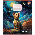 Зошит для записів Yes Dreamer animals 36 аркушів клітинка