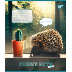 Зошит для записів Yes Funny pets А5 36 аркушів лінія