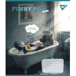 Зошит для записів Yes Funny pets 48 аркушів клітинка