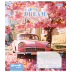 Зошит для записів 1В Girls dream 36 аркушів клітинка