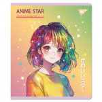 Зошит YES Anime star А5 12 аркушів клітинка