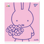 Зошит YES Miffy А5 12 аркушів клітинка