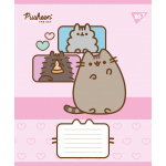 Зошит учнівський шкільний Yes Pusheen Funny А5 12 аркушів лінія