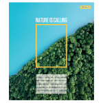 Зошит учнівський загальний 1 Вересня Nature is calling А5 96 аркушів лінія