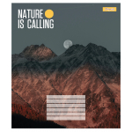 Зошит учнівський загальний 1 Вересня Nature is calling А5 96 аркушів лінія