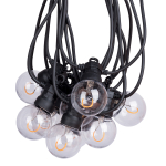 Електрогірлянда-ретро LED вулична Yes! Fun, 10 ламп, d-50 мм, тепло-біла, 8 м