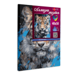 Алмазна мозаїка SANTI Погляд тигра, 40*50 см