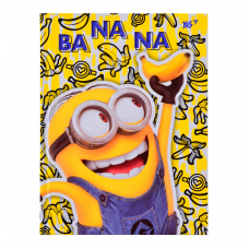 Блокнот А5 64 Тчк. YES Інтегральний Minions