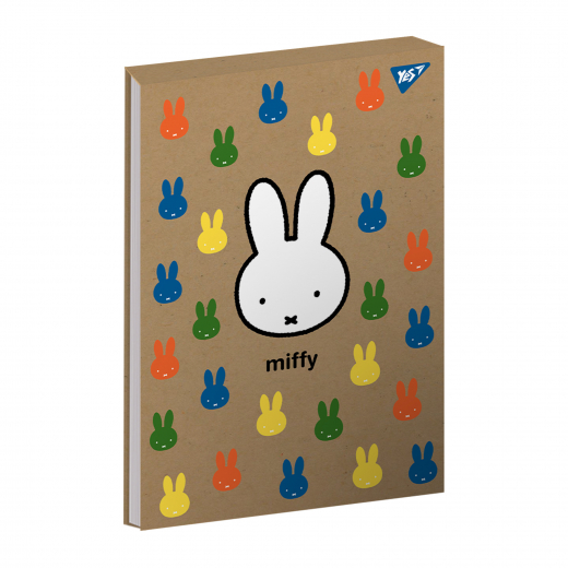 Блокнот YES Miffy В5 80 аркушів клітинка