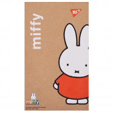 Блокнот YES Miffy А7+ 80 аркушів клітинка