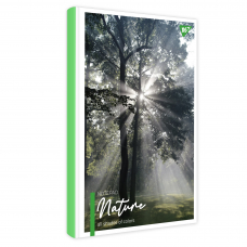 Блокнот YES А4 80 арк 7БЦ Nature клітинка