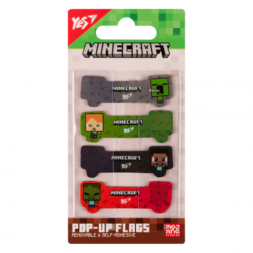 Закладки Pop-up Yes Minecraft, пластик, 80 шт