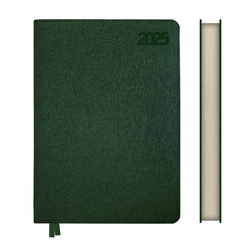 Щоденник А5 Leo Planner датований 2025 Escalada зелений 368 стор