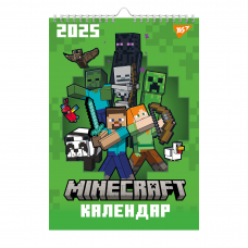 Календар-планер  настінний Yes Minecraft на 2025 р