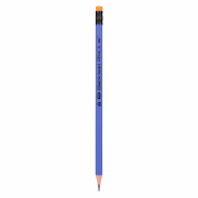 Олівець чорнографітний YES Erudite трикутний з гумкою