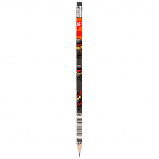 Олівець чорнографітний Yes Ninja трикутний з гумкою