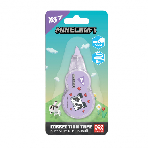 Коректор стрічковий YES 5мм х 6м Minecraft.Spring