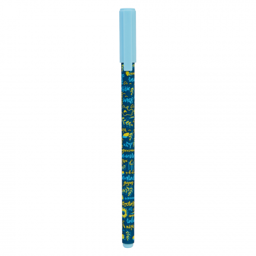 Ручка кулькова YES Freedom Ukraine 0,7 мм синя