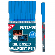 Ручка кулькова Yes Anime 0,7 мм синя