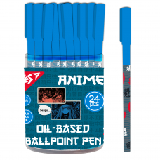 Ручка кулькова Yes Anime 0.7 мм синя