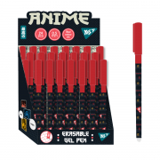 Ручка гелева пиши-стирай Yes Anime 0,5 мм синяя