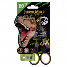 Ножиці YES Jurassic World 13см, з принтом на лезі