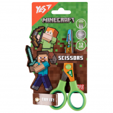 Ножницы Yes Minecraft 13см с принтом на лезвии