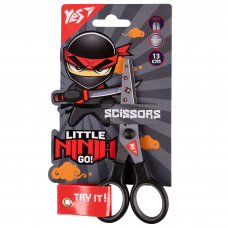 Ножницы Yes Ninja 13см с принтом на лезвии